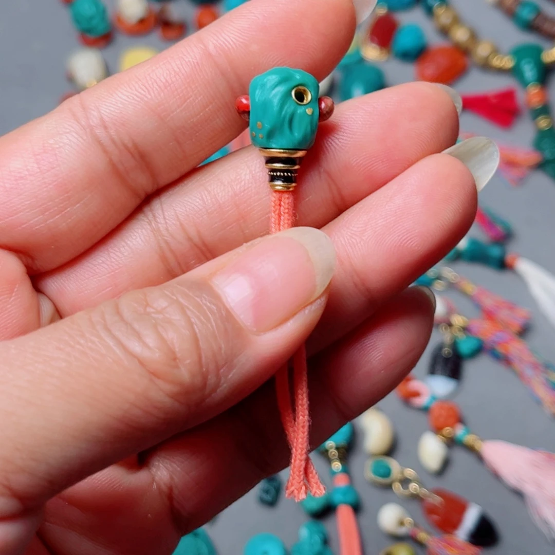 绿松石未镶嵌配饰配饰