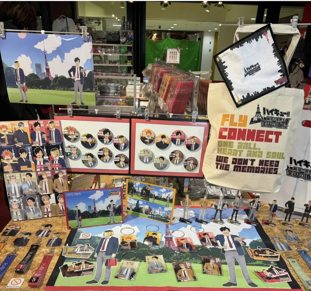 《千兮》排球少年东京塔吧唧/亚克力挂件/拍立得/特典 巧克力带吧唧