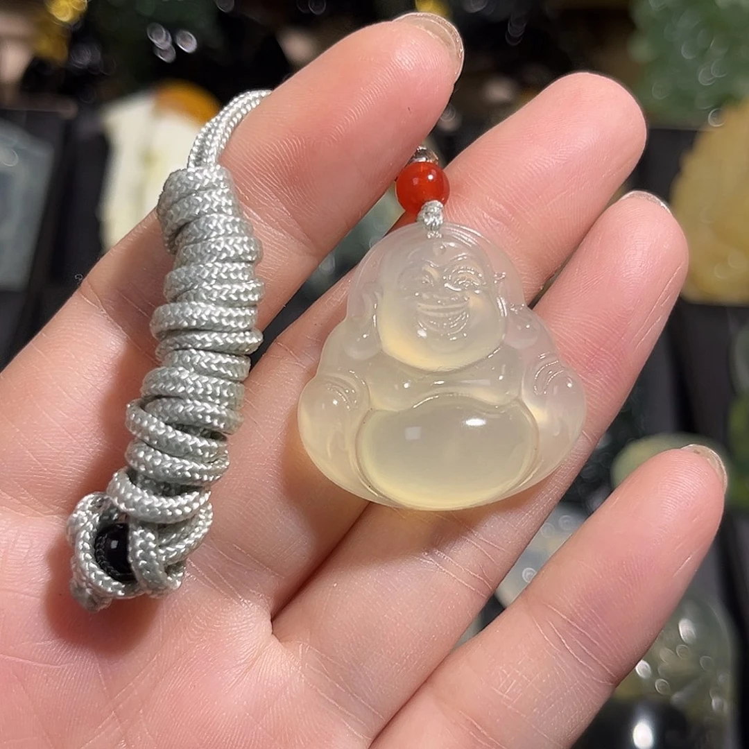 蛇纹石玉未镶嵌吊坠(不含链)