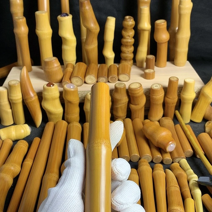 【闪购商品】小*人实心玉竹红皮自然椭