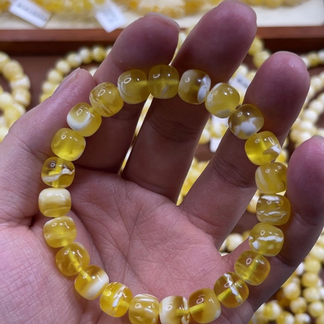 蜜蜡未镶嵌珠宝奇石9.6mm