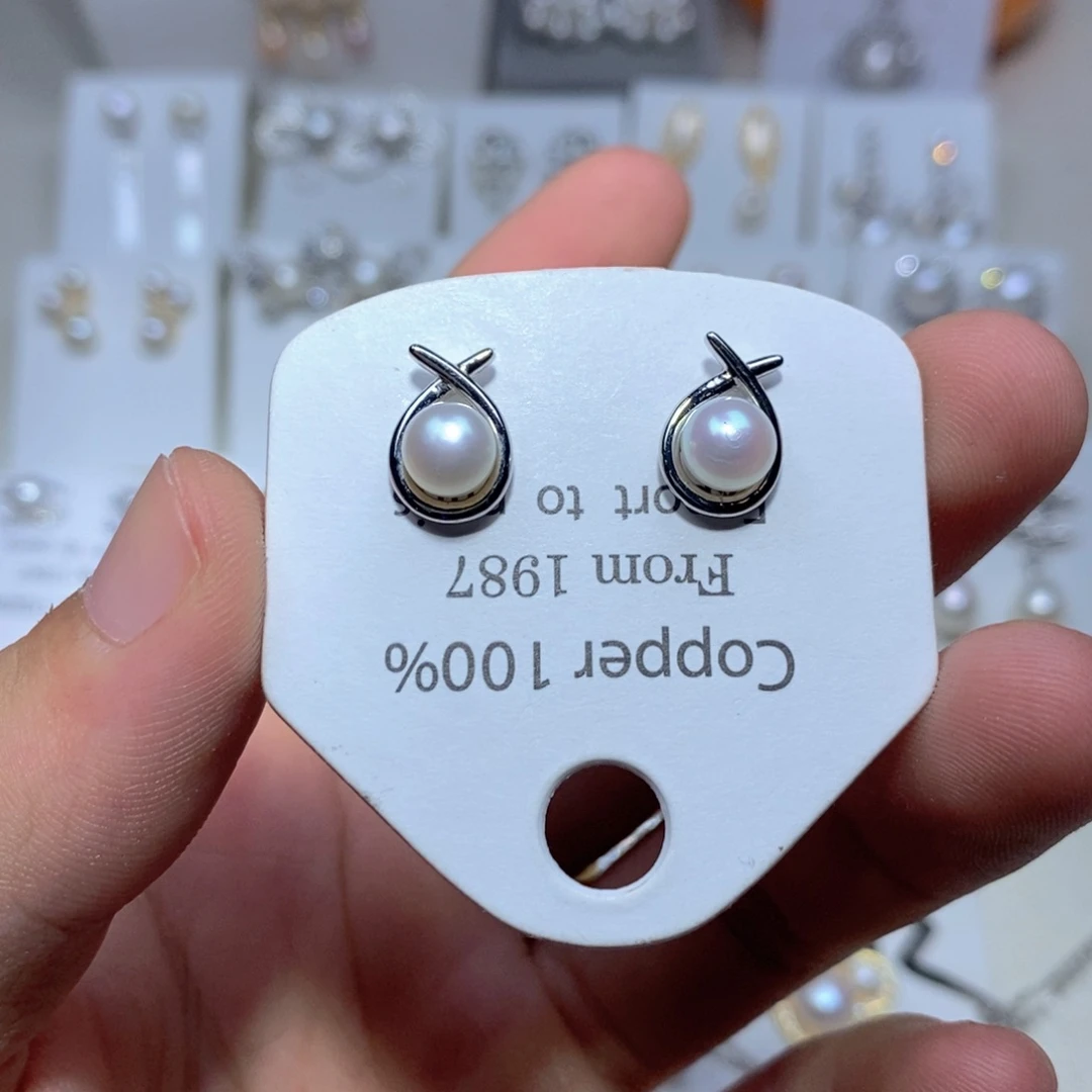 耳饰淡水珍珠未镶嵌