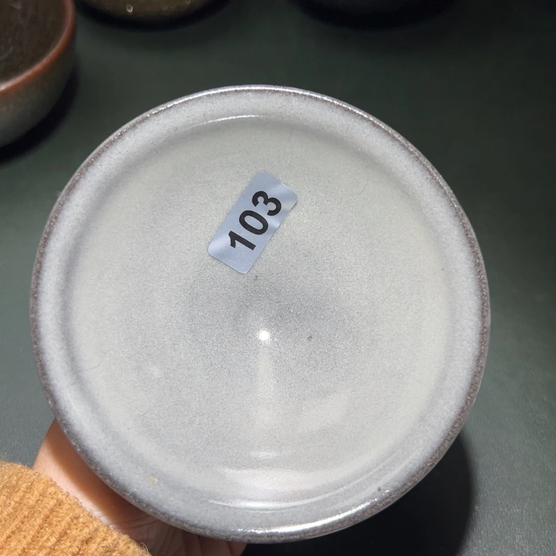 茶盏全手工原价原釉建盏