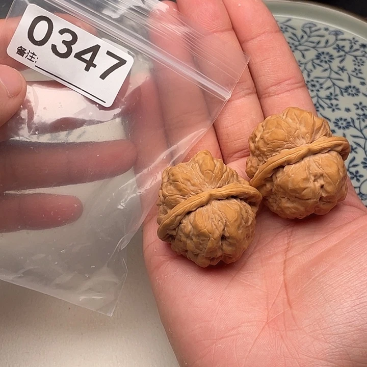 文玩核桃把件40蛤蟆0347