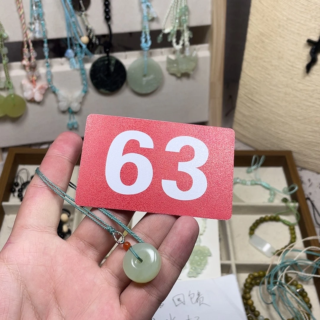 蛇纹石玉合金颈饰