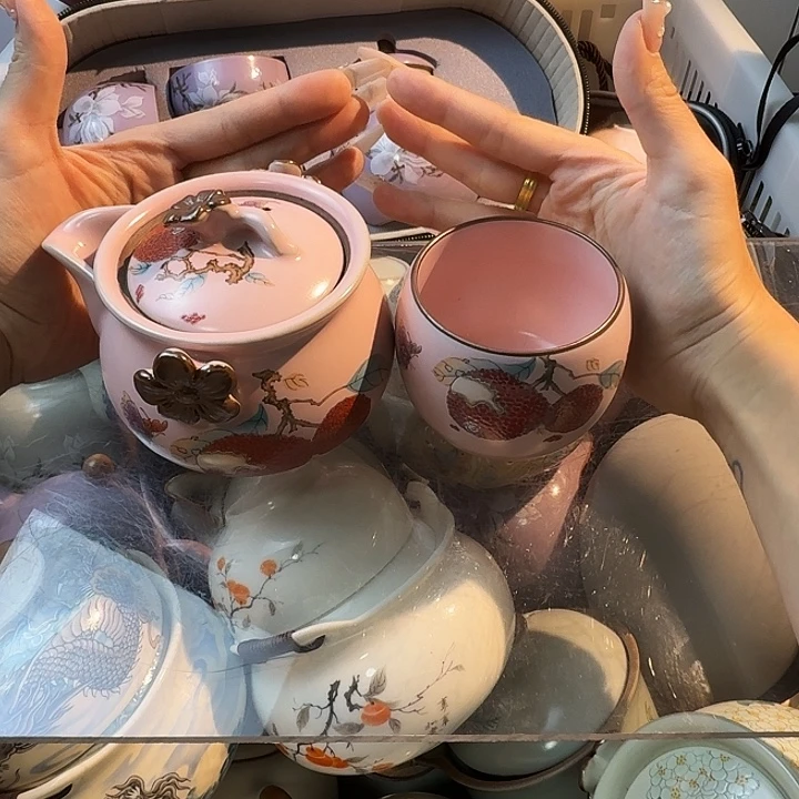 荔枝宝瓶一壶一钟鼎杯