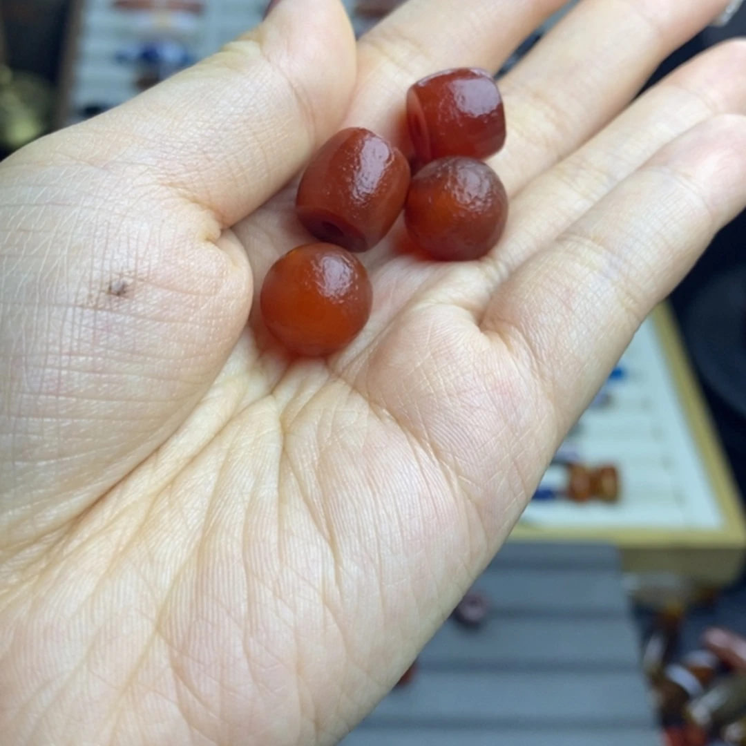 健***乐玛瑙/玉髓未镶嵌颈饰