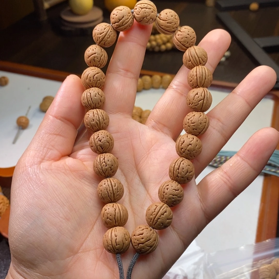 吊坠桃核桃核手串【钢豆】