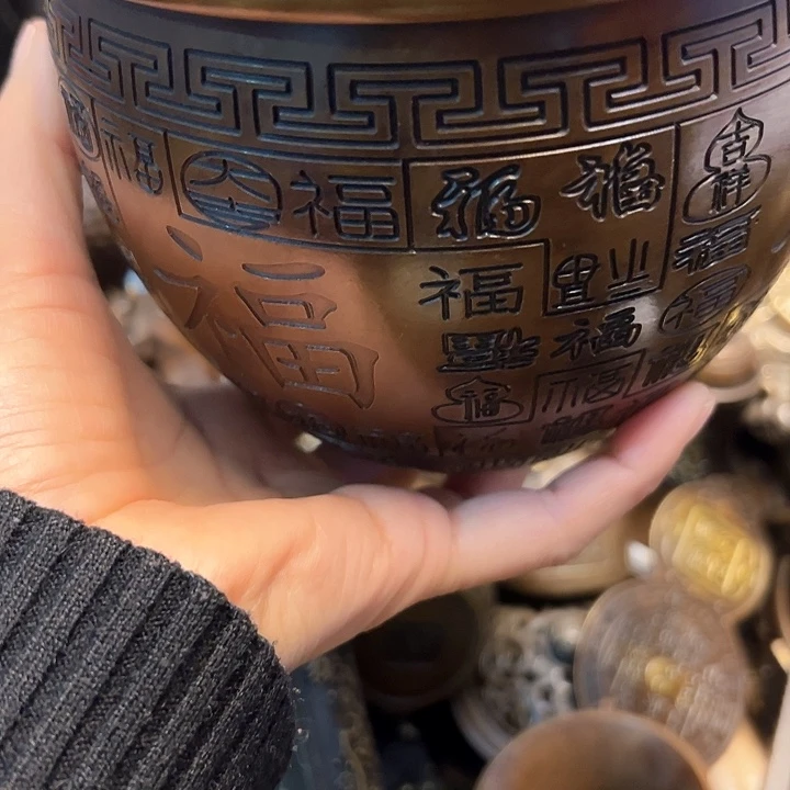 铜器摆件老王直播间