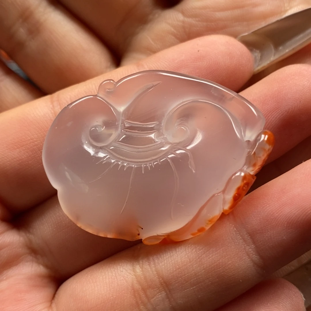 南红玛瑙未镶嵌吊坠(不含链)