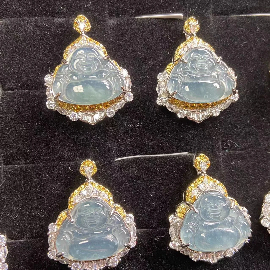 16064天然A货翡翠【佛公】多样性发一个