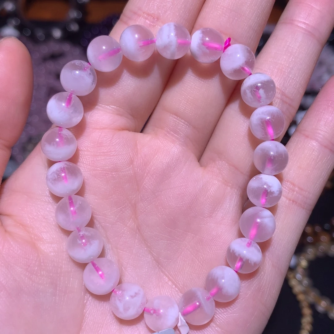 水晶手链未镶嵌雪花幽灵8m+