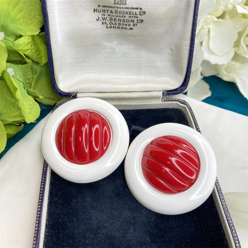 合金耳饰 有标法产波普风耳环1-12【20241014-045】