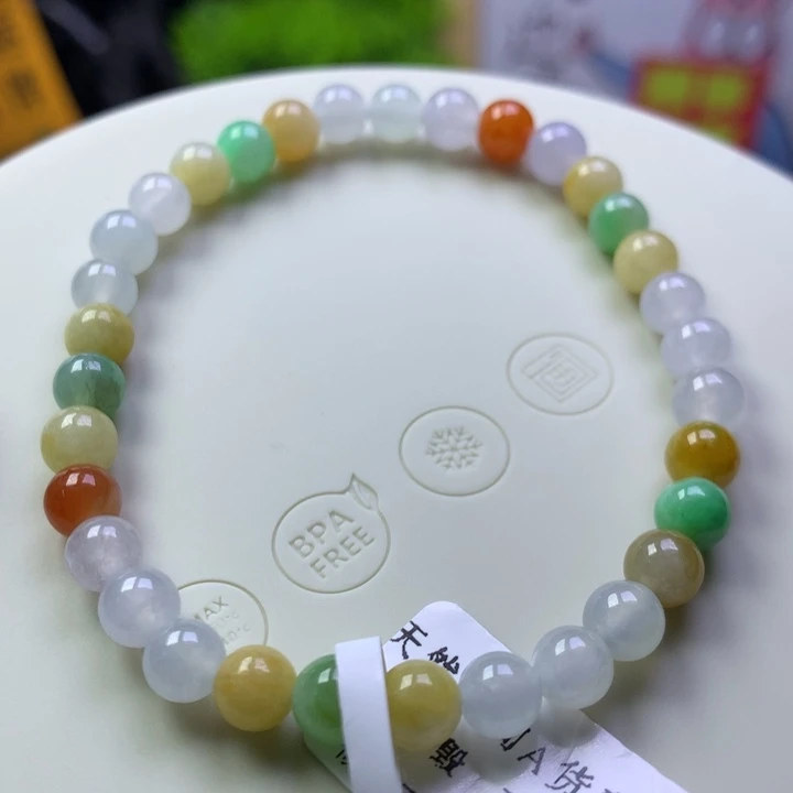 未镶嵌手串翡翠卡6