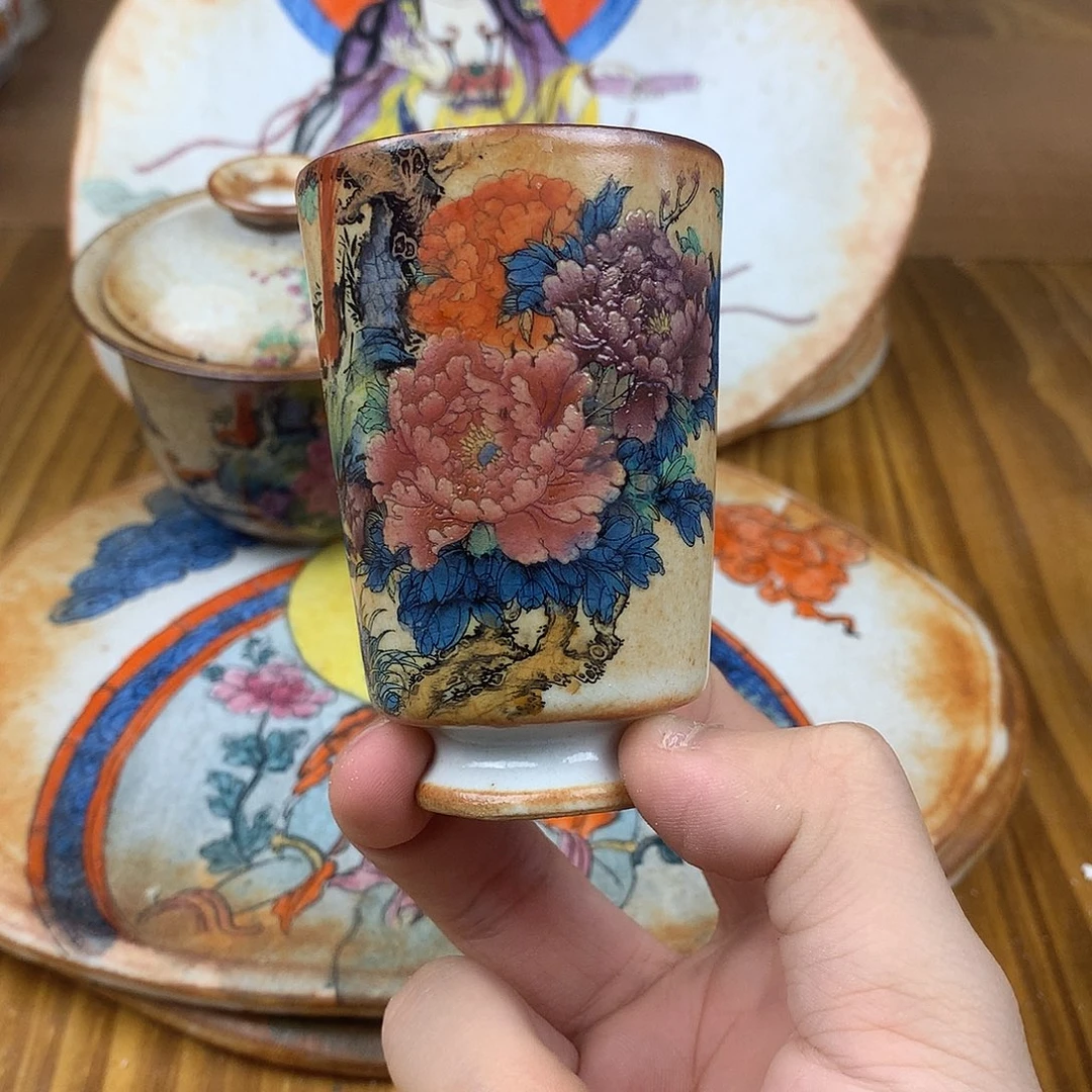烟***D杯景德镇陶瓷手作