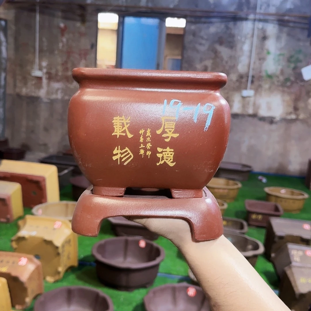 紫砂花盆紫砂花盆