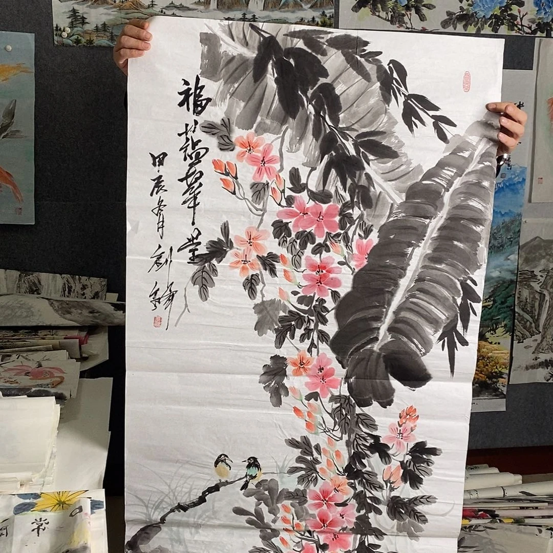 国画手写手绘国画95