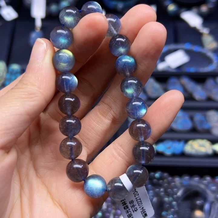 拉长石手串未镶嵌10左右