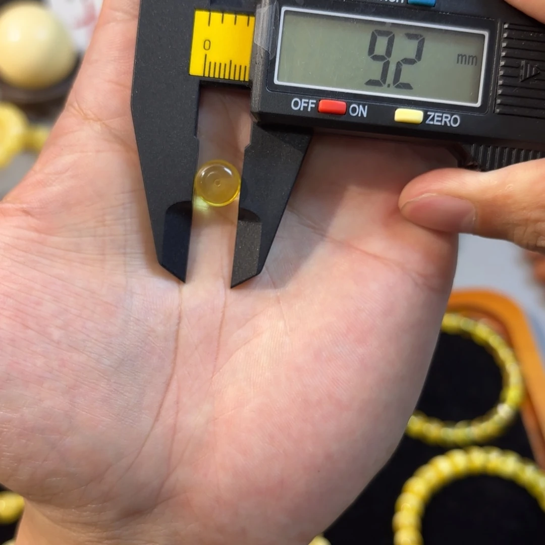 琥珀未镶嵌手链卡 9.2mm