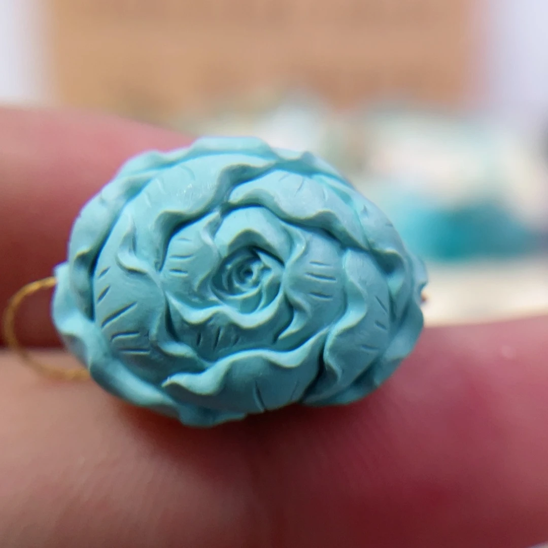 绿松石配饰18K金镶嵌