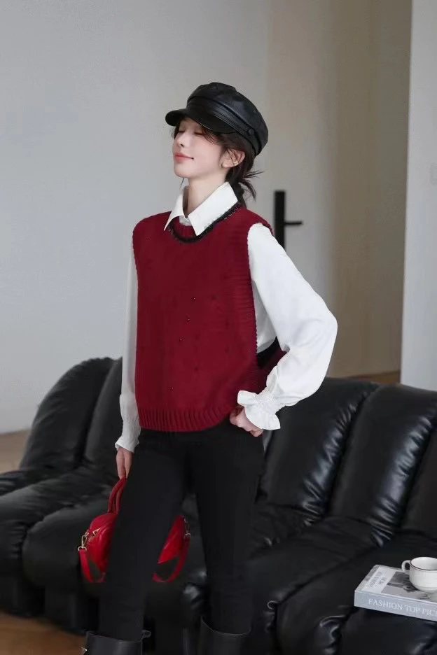 39起【华尚】推荐时尚潮服网红针织百搭