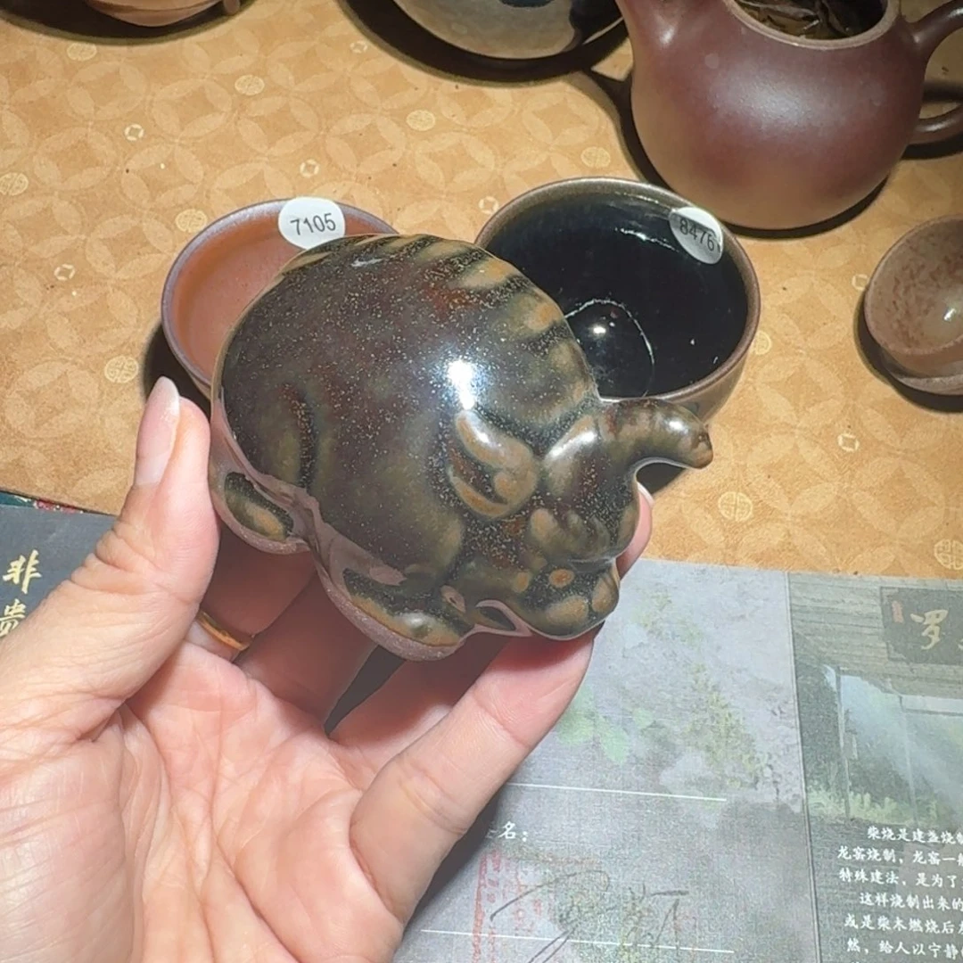 茶盏柴烧小茶宠（刷单有需要就拍）