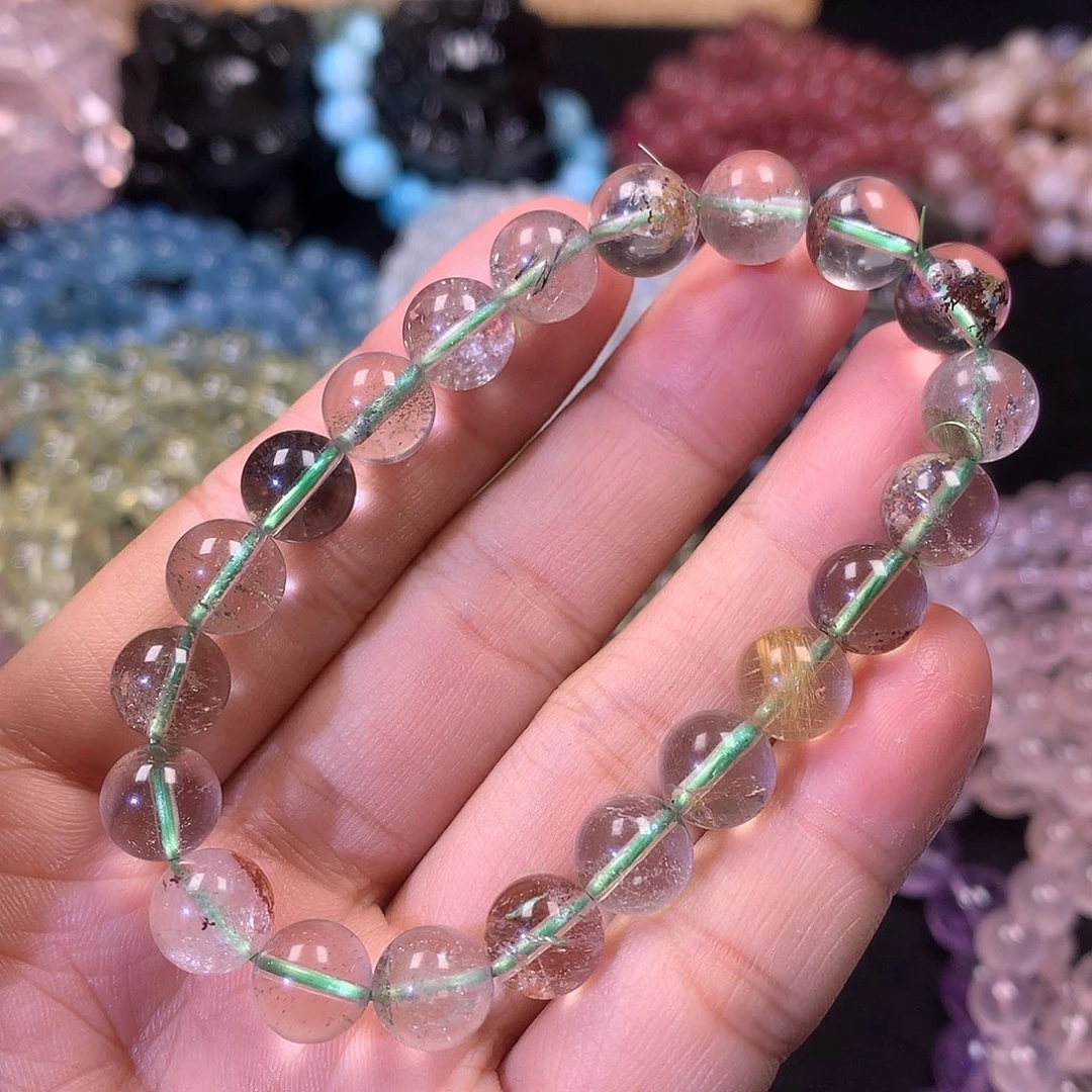 水晶手链未镶嵌天然