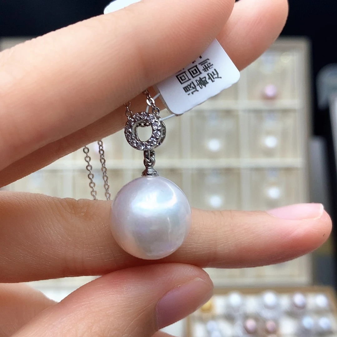 淡水珍珠合金颈饰