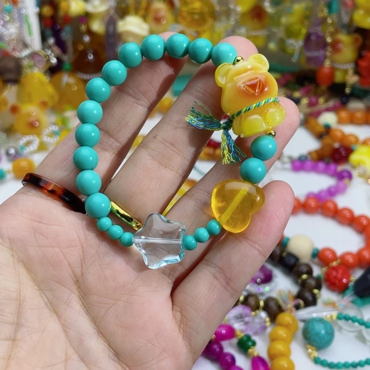 12号设计款小熊手串