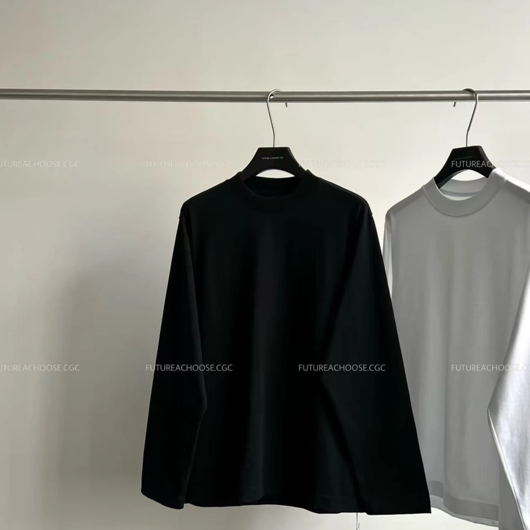 9075-马拉杰桑联名25秋冬新款重磅长袖T恤男女同款奢潮