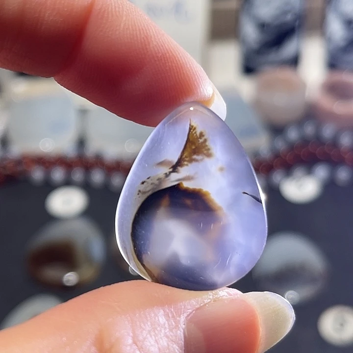 玛瑙/玉髓未镶嵌吊坠(不含链)