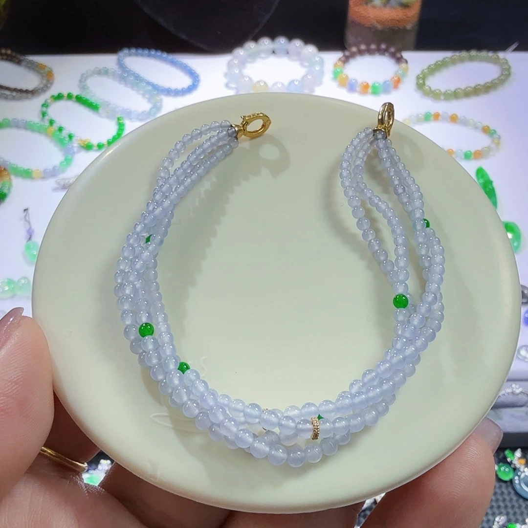 翡翠合金颈饰两用款