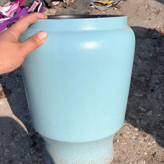 红陶口20高34瑕疵