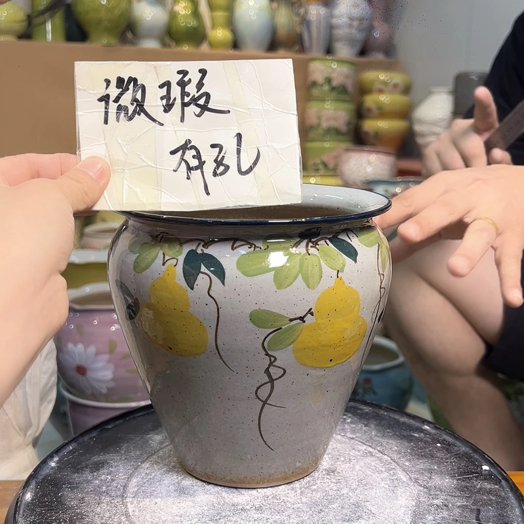 景德镇陶瓷花盆123
