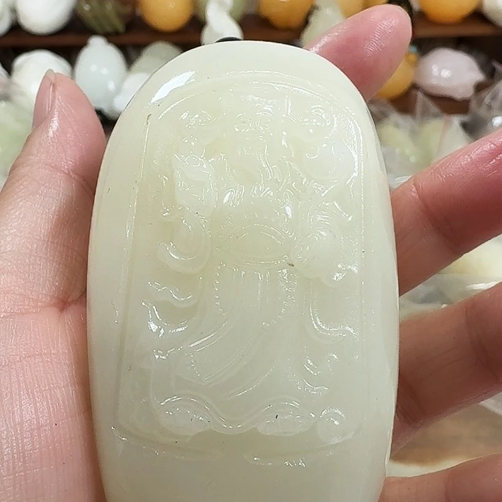 吴***鸿砖雕石头手把件不退不换