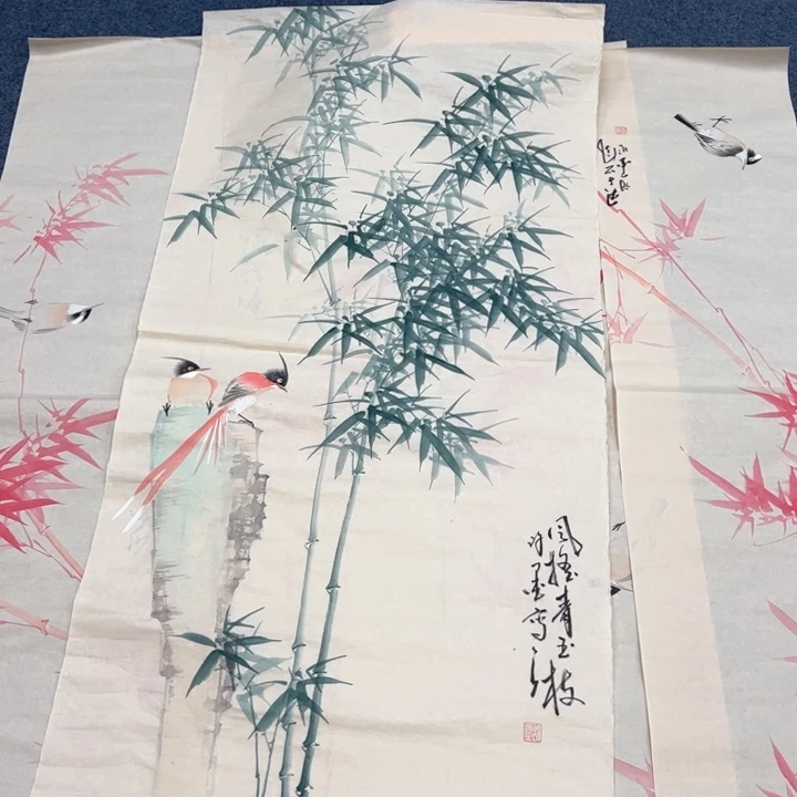 国画纯手绘作品欣赏图