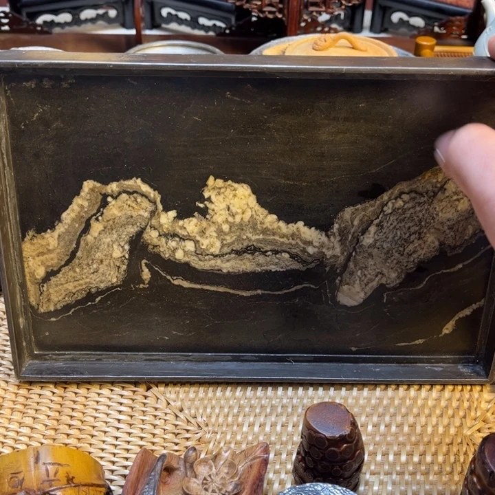 云石锡茶盘过好几个方法