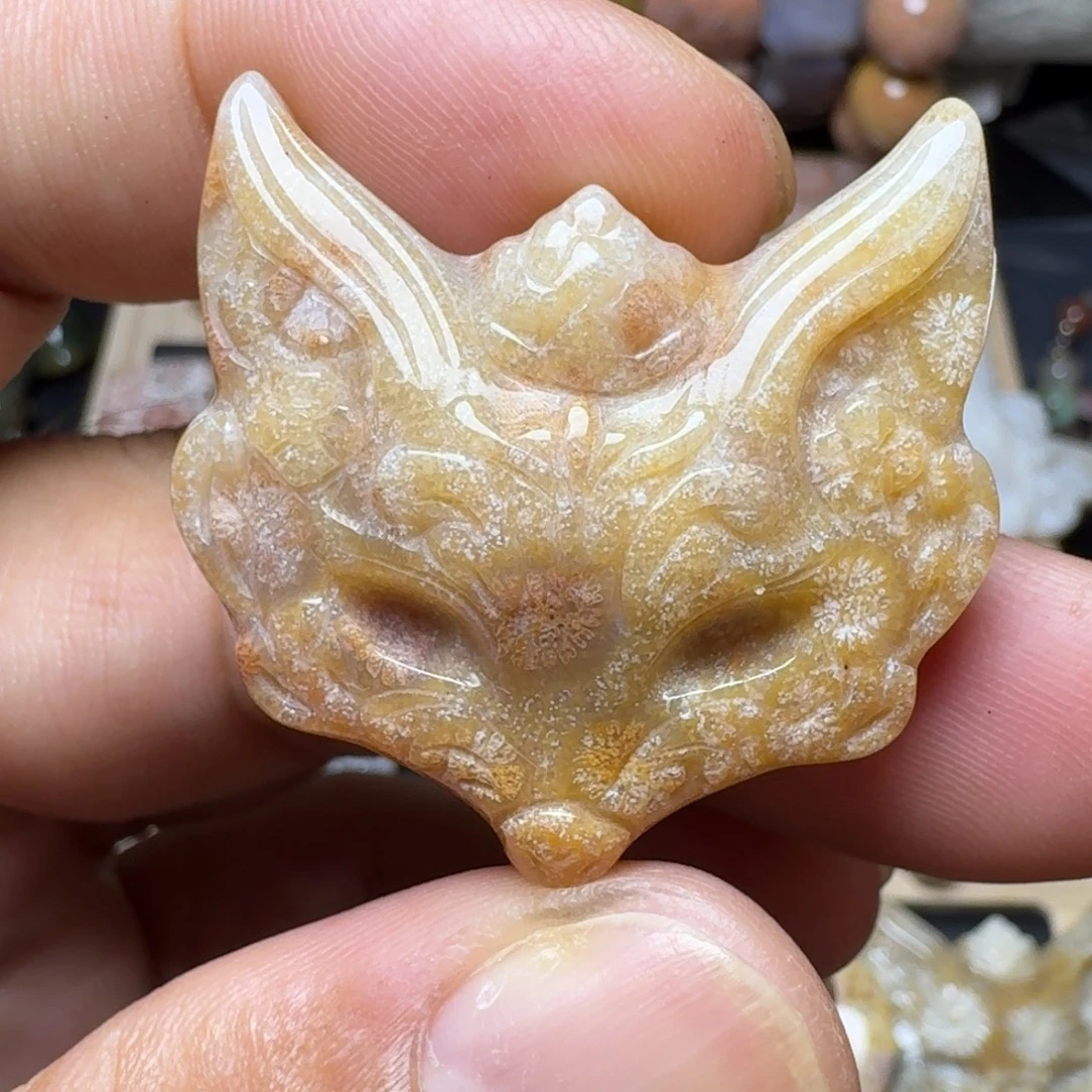 硅化玉未镶嵌纯天然色有机玉石保真色