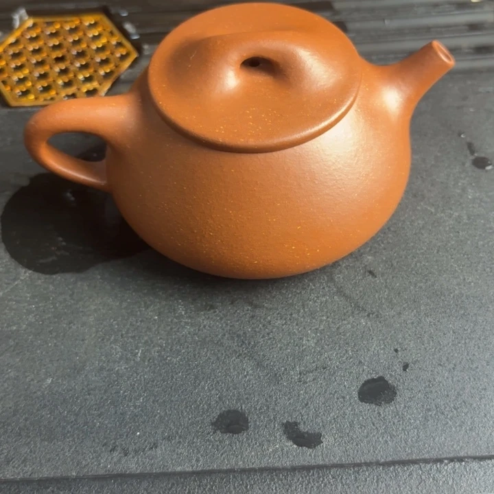 茶壶紫砂降坡泥景州石瓢150cc
