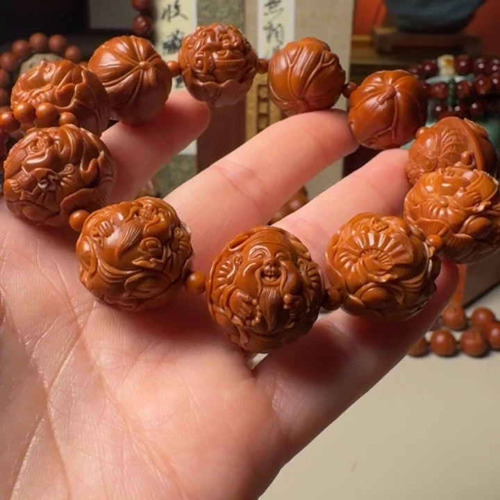 手串/手链橄榄核手工财神