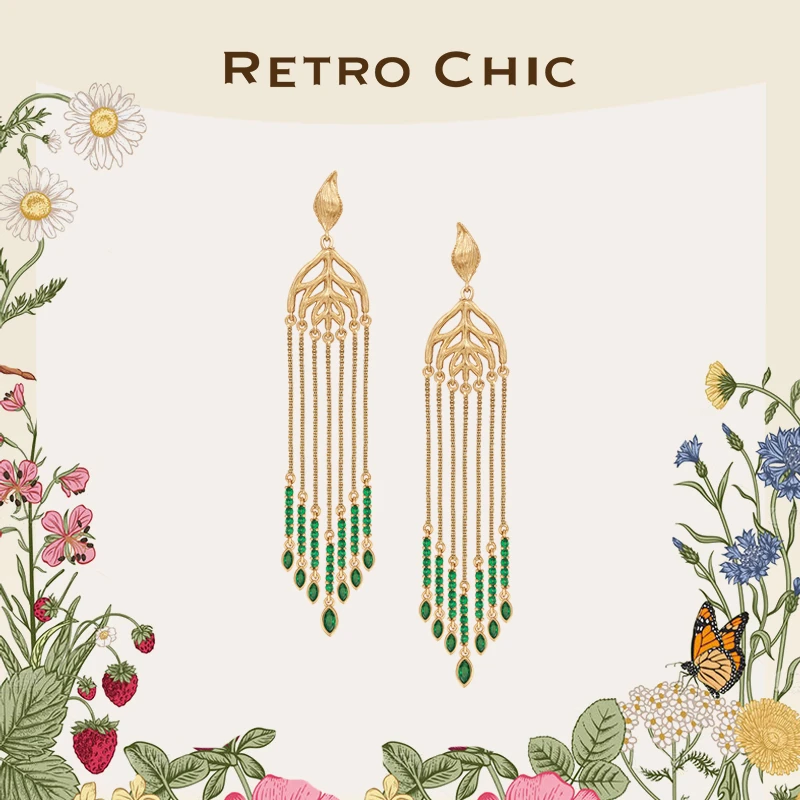 铜合金耳饰  Retrochic 意大利复古时尚首饰 生命之树耳环