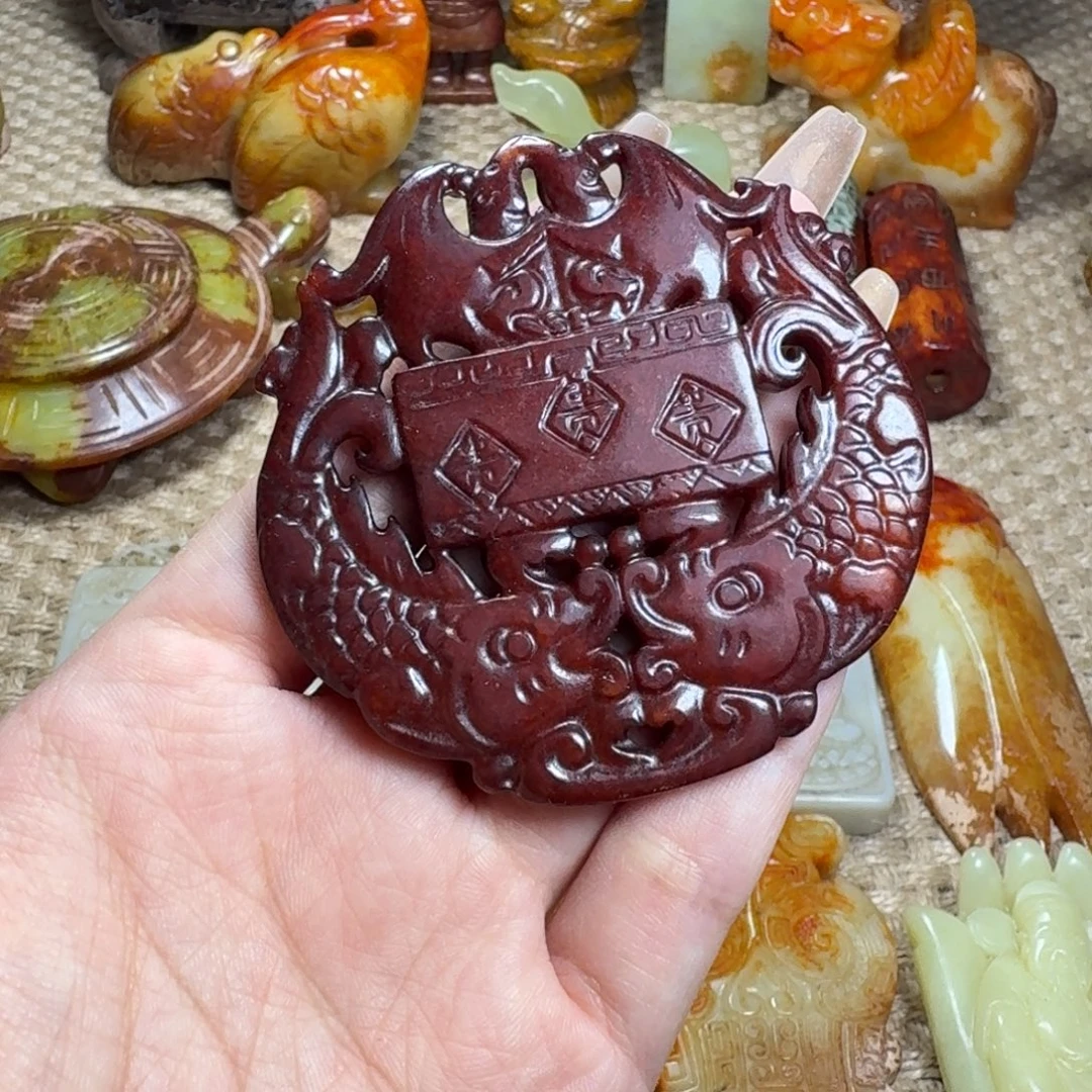 白玉菩提吊坠挂件