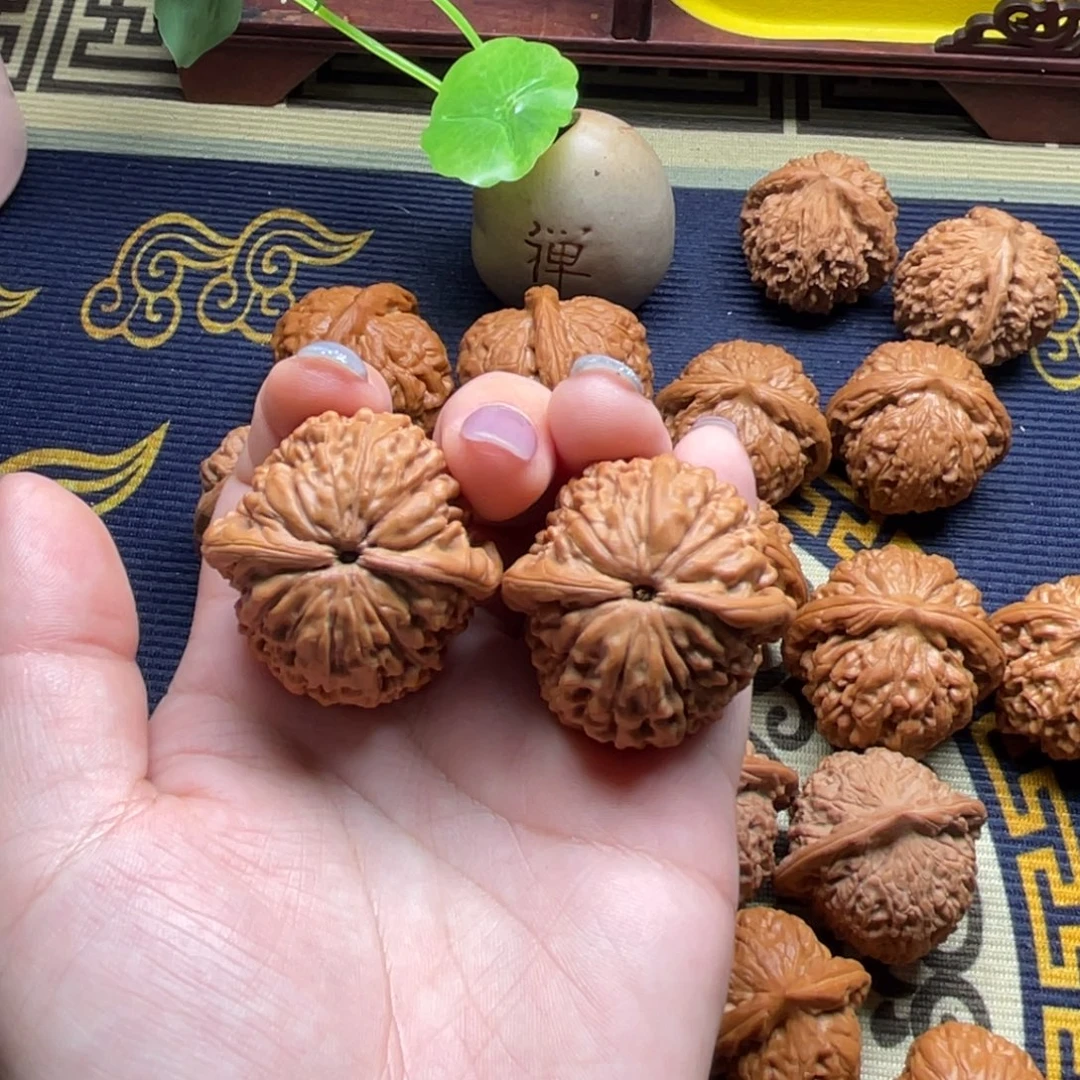 超****核桃高端文玩莲花37