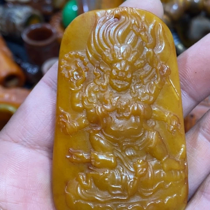 滴血莲花菩提吊坠