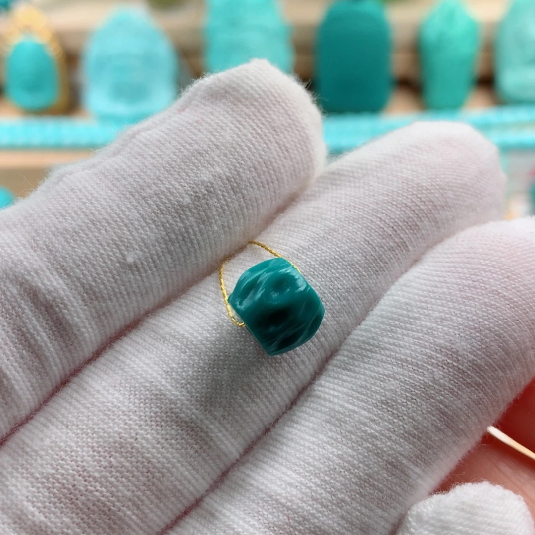 绿松石未镶嵌发饰8.8-7.1