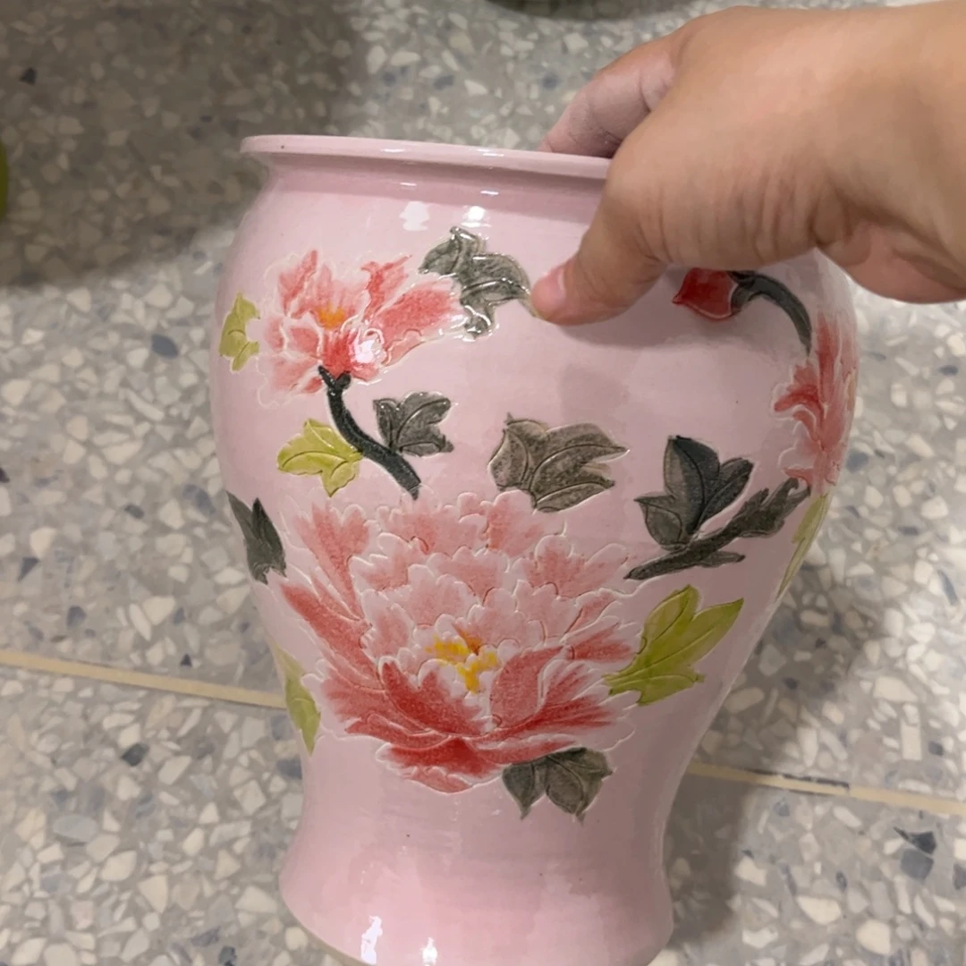 黄***园景德镇陶瓷花盆花盆