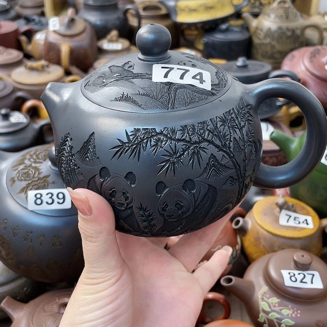茶壶紫砂玩*龙紫砂微瑕
