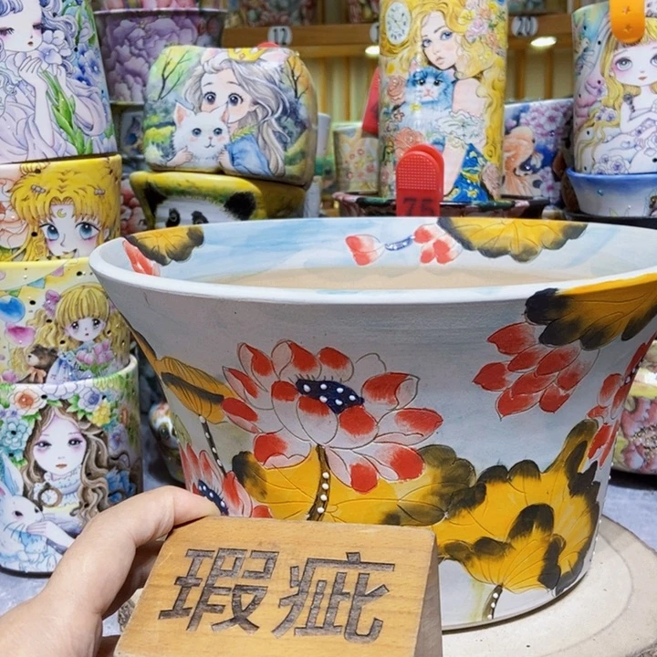 景德镇艺术手绘作品