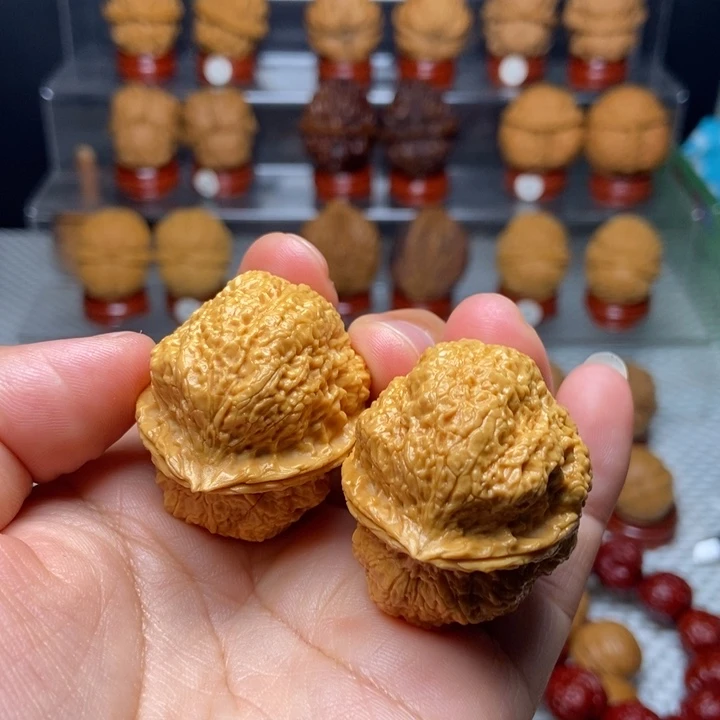 文玩核桃把件火凤金蟾31