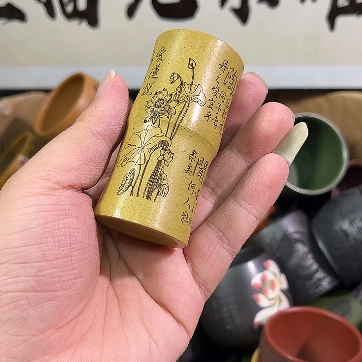 茶杯紫砂全手工紫砂主人杯
